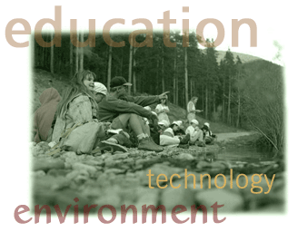 Education, Technology, Environment.  Photo by  David Parsons. Courtesy of NREL.